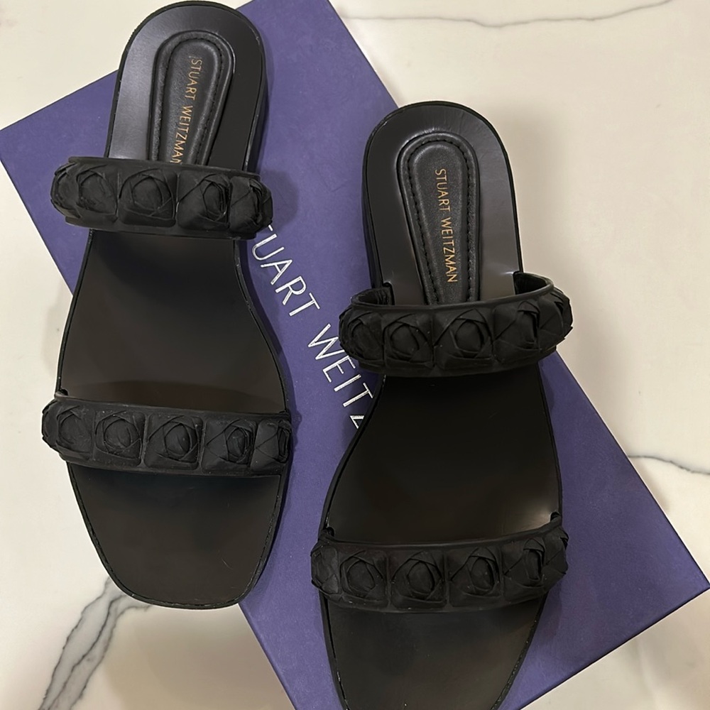 Stuart Weitzman black shoes - never worn